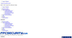 Desktop Screenshot of fpc-security.com