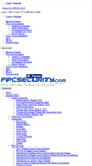 Mobile Screenshot of fpc-security.com